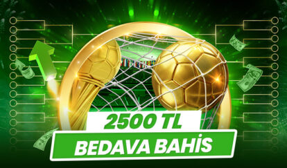 2.500 TL BEDAVA BAHİS AL